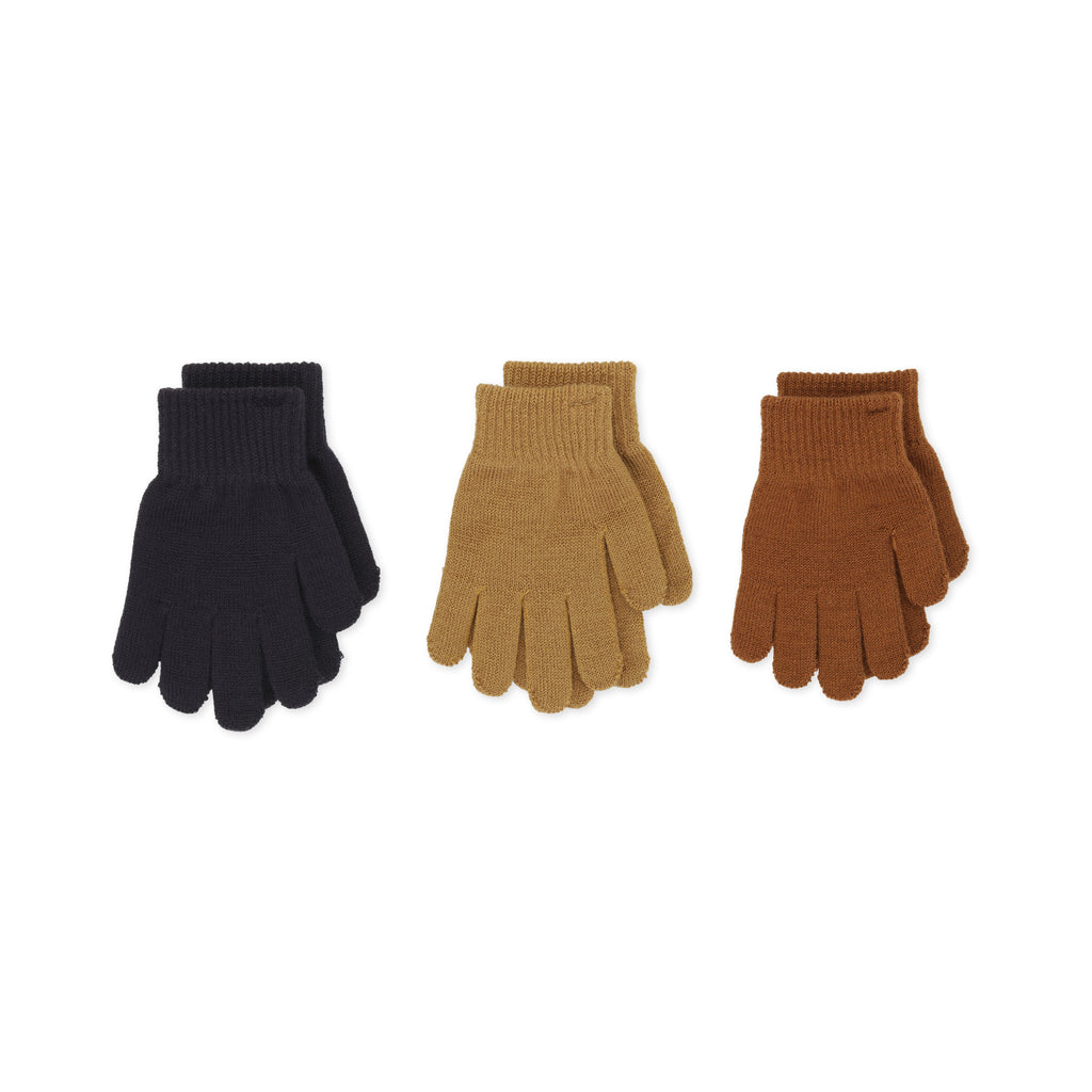 Filla Knitted Gloves (3 Pack)