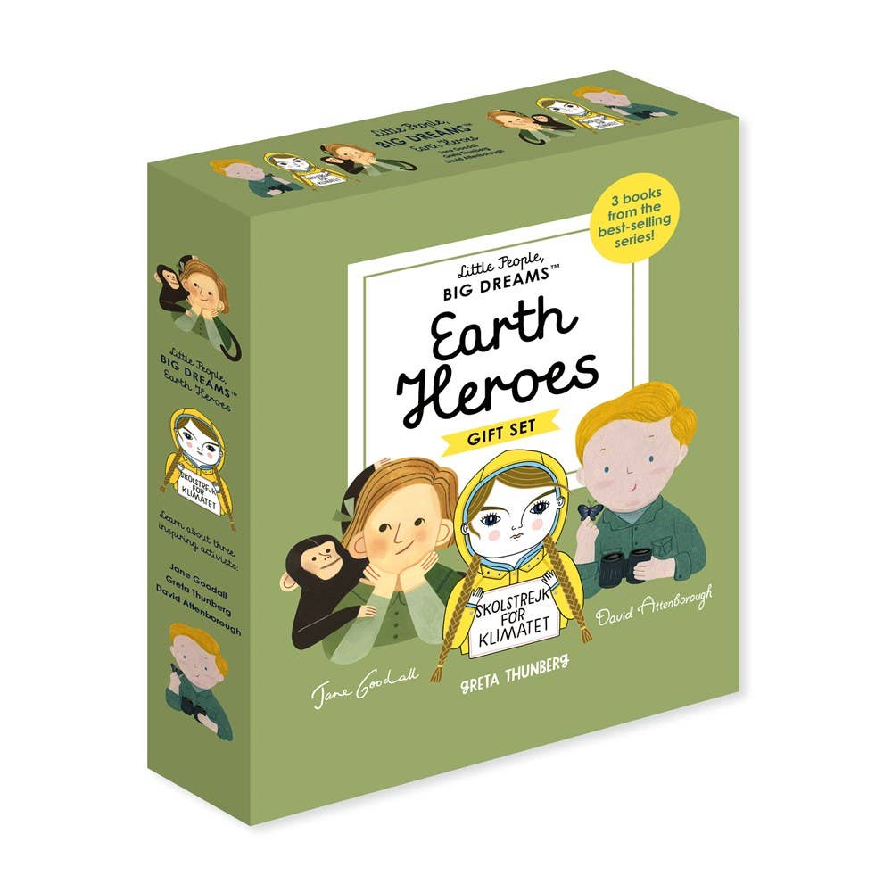 Little People, Big Dreams: Earth Heroes 3 Books Gift Set